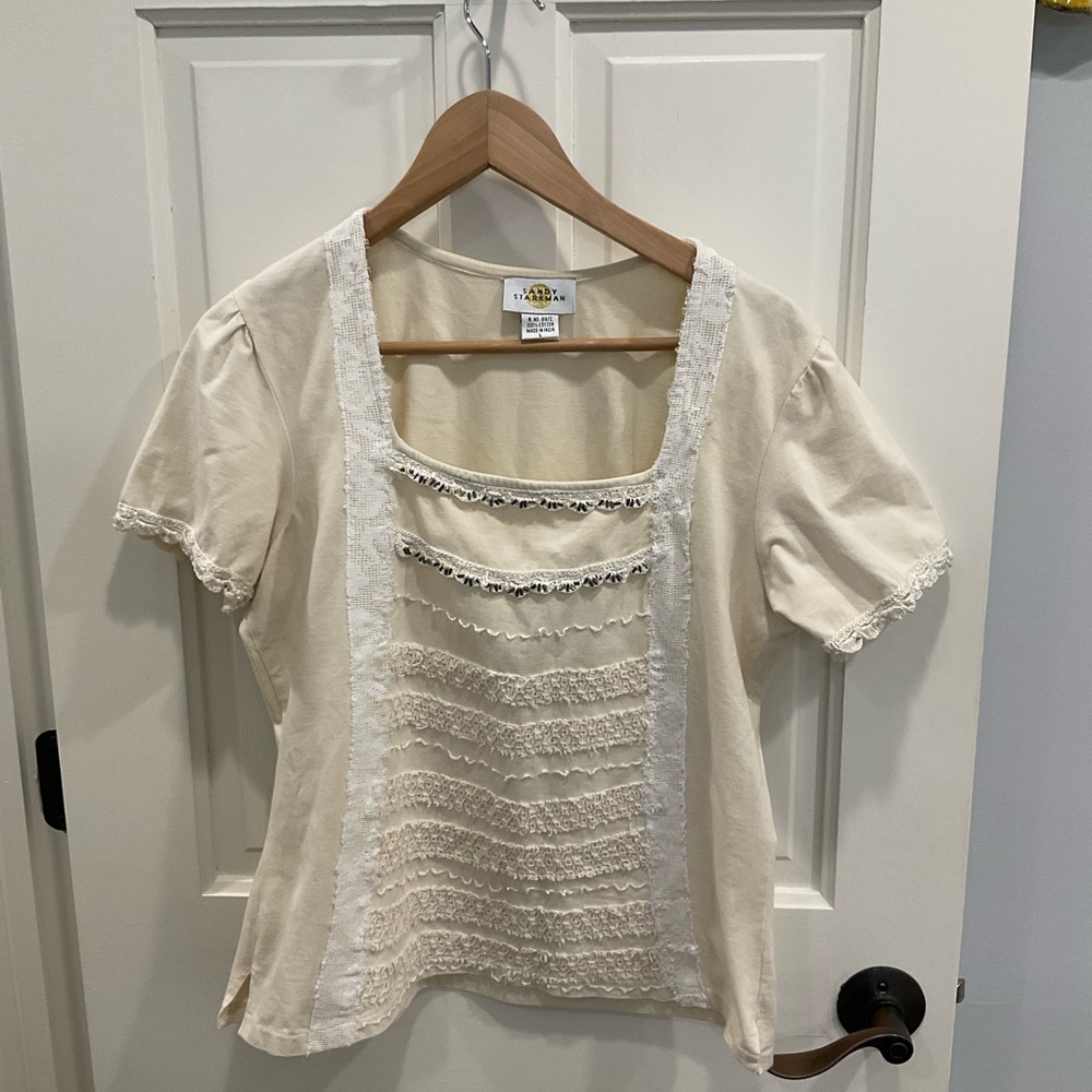 Sandy Starkman Fancy Tee Size M